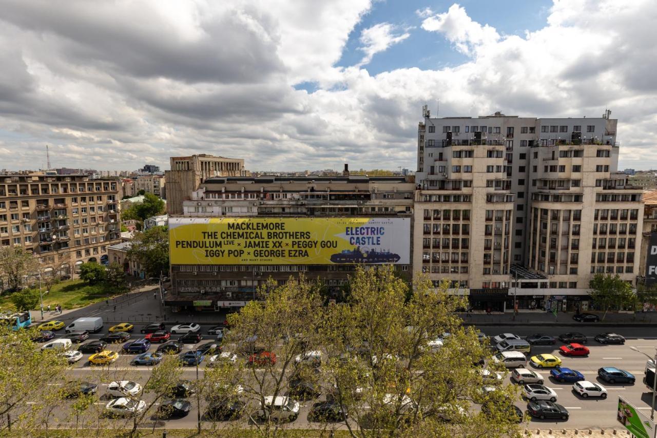 Metropole Apartments Panoramic Ateneum Bucharest Luaran gambar